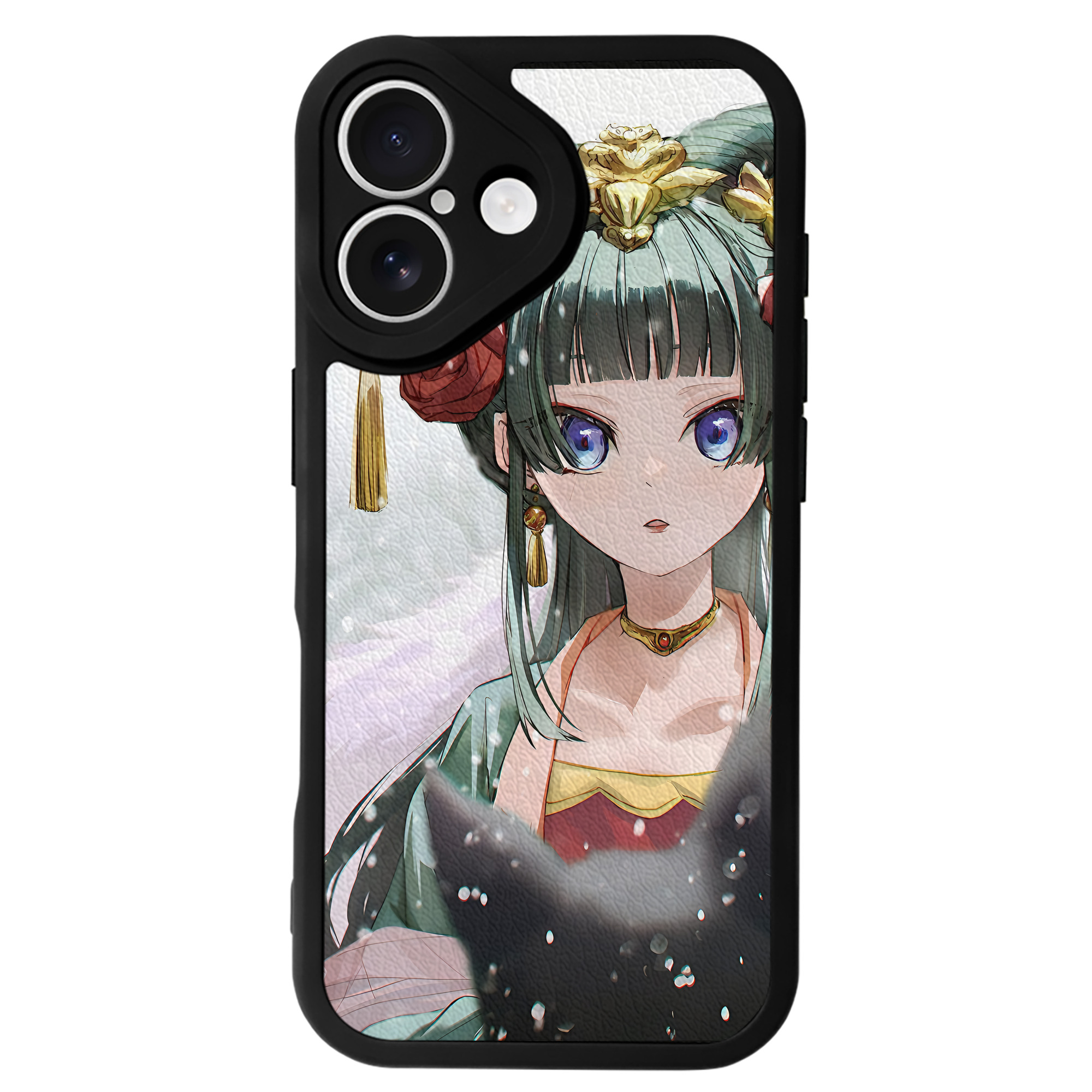 薬屋のひとりごと The Apothecary Diaries 【iPhone 16シリーズ対応】シリコンスマホケース（レザー調） 材質：シリコン